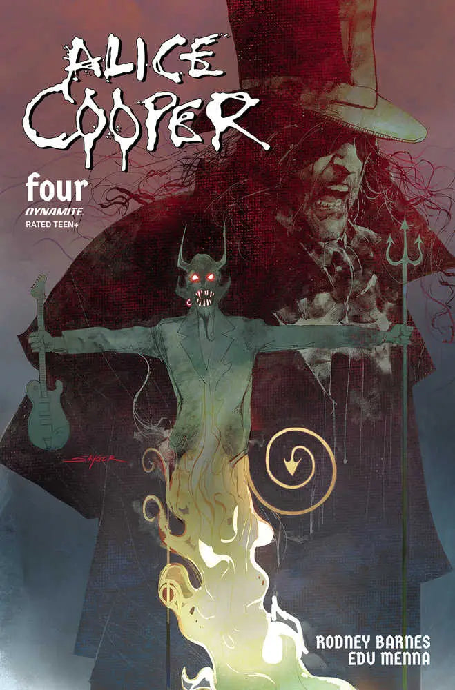Alice Cooper #4 Cover A Sayger - Comic Book