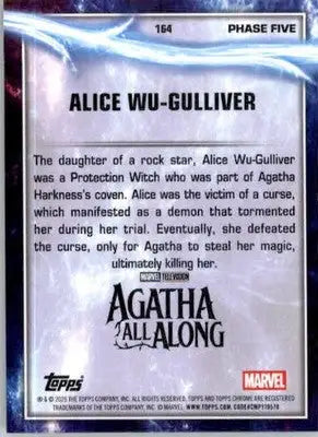 Alice Wu-Gulliver - 2025 Topps Chrome Marvel Studios - #164 - Non_sport - Non-Sports Card Single