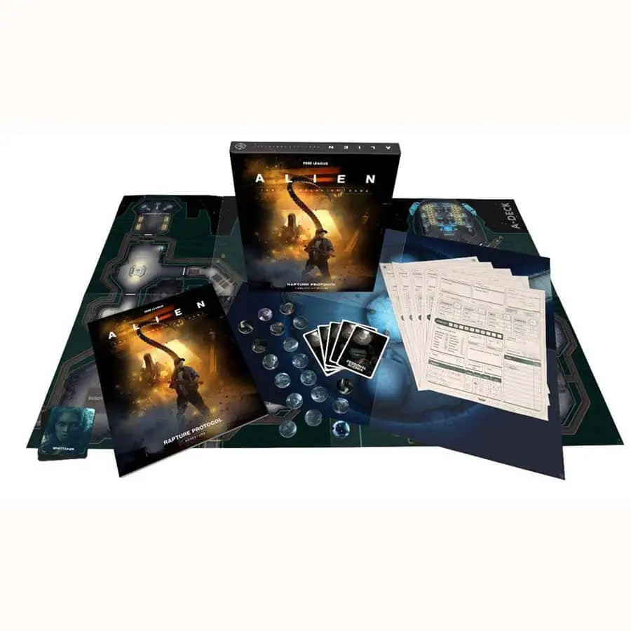 Alien - The Roleplaying Game: Evolved Edition: Rapture Protocol - Cinematic Adventure - Entertainment Memorabilia