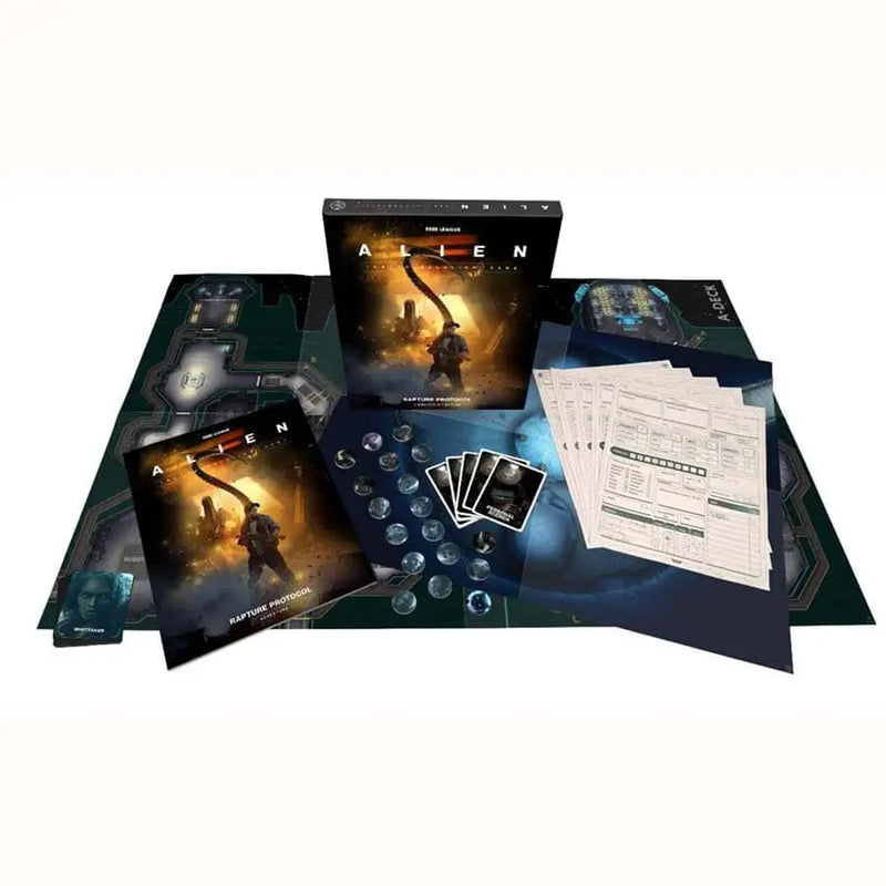 Alien - The Roleplaying Game: Evolved Edition: Rapture Protocol - Cinematic Adventure - Entertainment Memorabilia