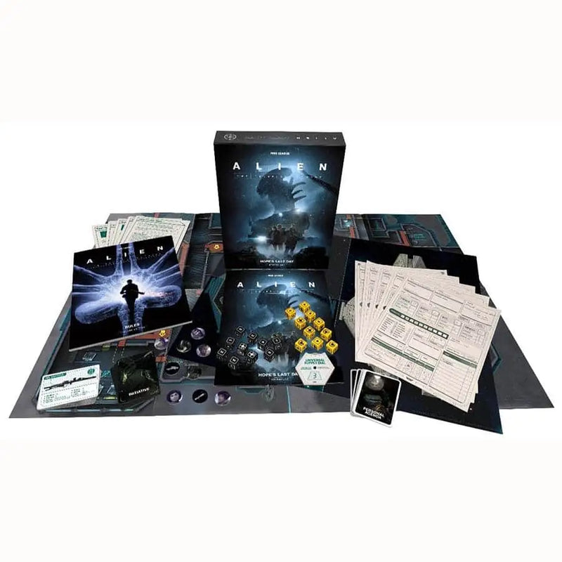 Alien - The Roleplaying Game: Evolved Edition: Starter Set - Hope’s Last Day - Roleplaying Game Starter Set