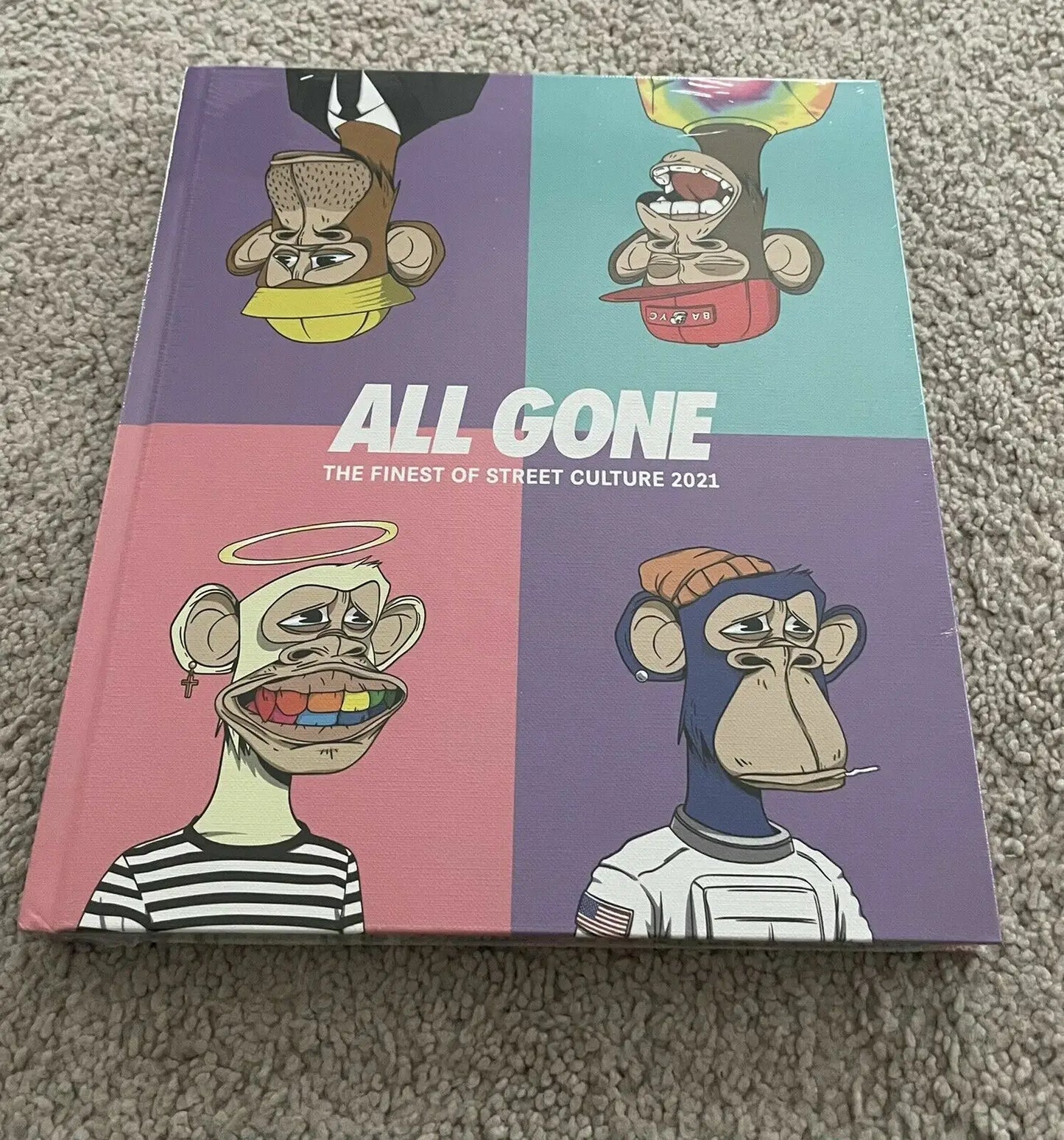 All Gone The Finest of Street Culture 2021 with Bored Ape Yacht illustrations