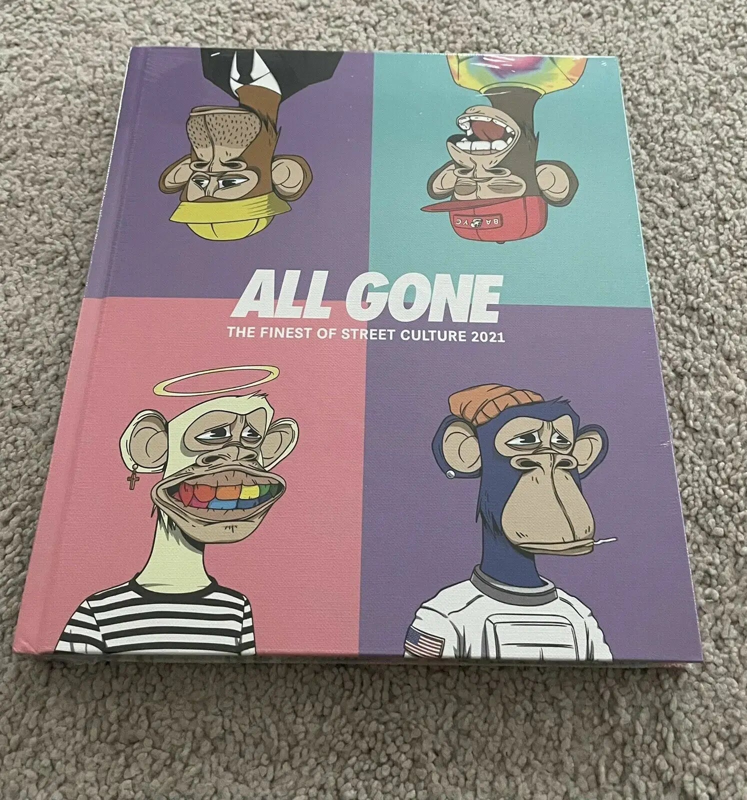 All Gone The Finest of Street Culture 2021 with Bored Ape Yacht illustrations