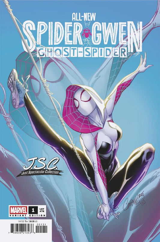 All-New Spider-Gwen: The Ghost-Spider #1 J. Scott Campbell Just Spectacular Collection Variant - Comic Book