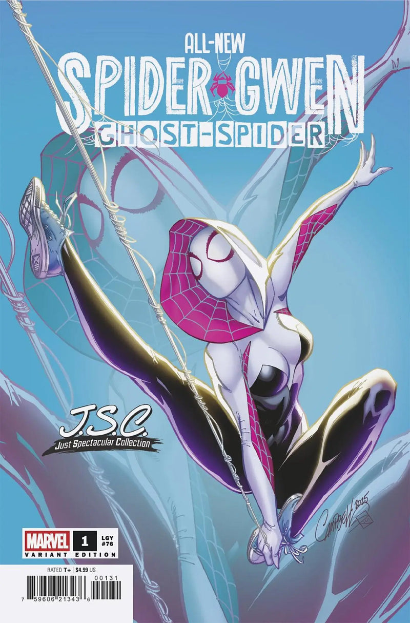 All-New Spider-Gwen: The Ghost-Spider #1 J. Scott Campbell Just Spectacular Collection Variant - Back Issues