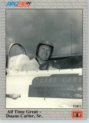 All Time Great - Duane Carter Sr. - 1991 All World - #72 - Racing - Racing Card Single