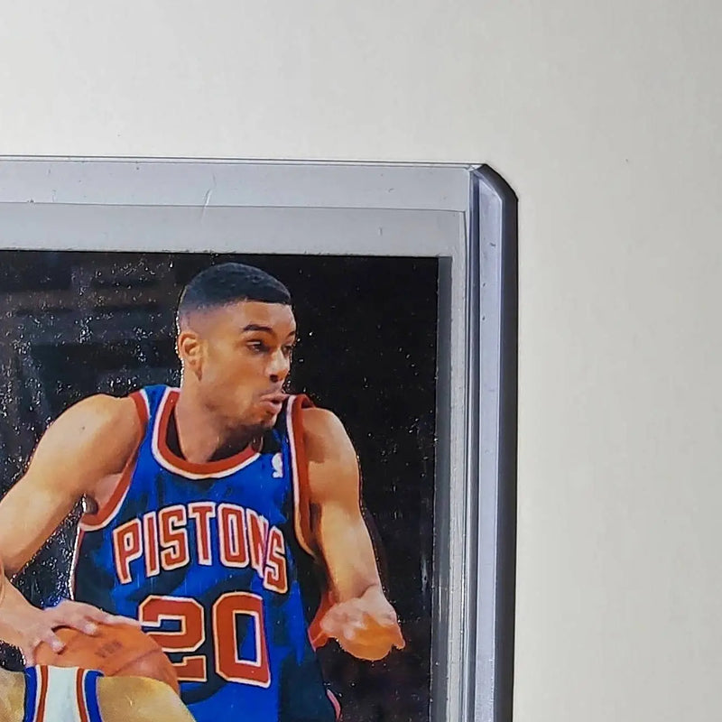 Allan Houston 1995-96 Flair NBA #38 Card Detroit Pistons