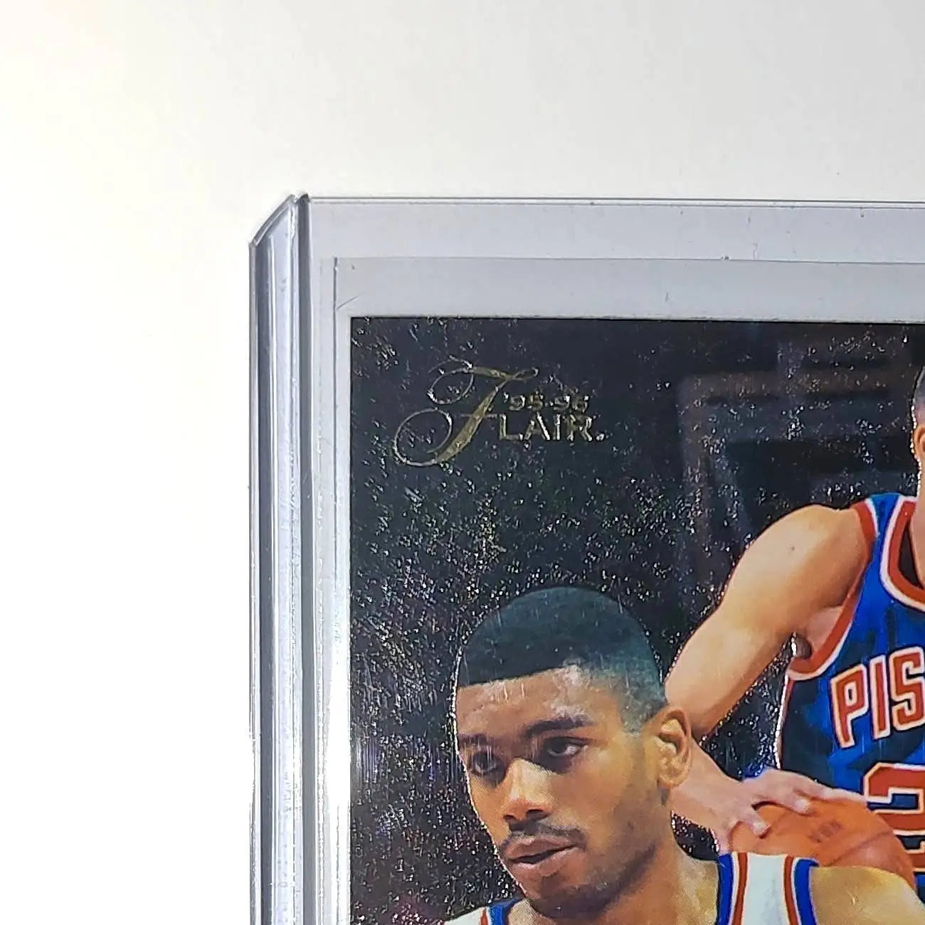 Allan Houston 1995-96 Flair NBA #38 Card Detroit Pistons