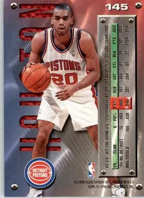 Allan Houston - 1995-96 Metal - #145 - Basketball - Basketball Card Single