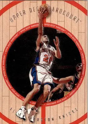 Allan Houston - 1998 Upper Deck Hardcourt - #37 - Basketball - Basketball Card Single