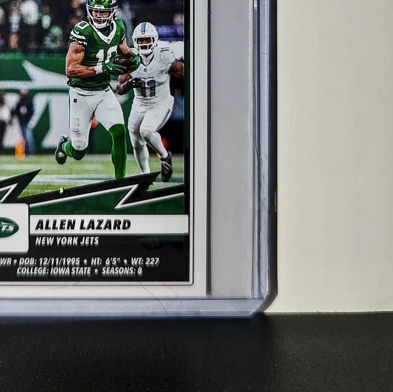 Allen Lazaard 2025 Panini NFL #93 Sticker New York Jets - Football Card Single