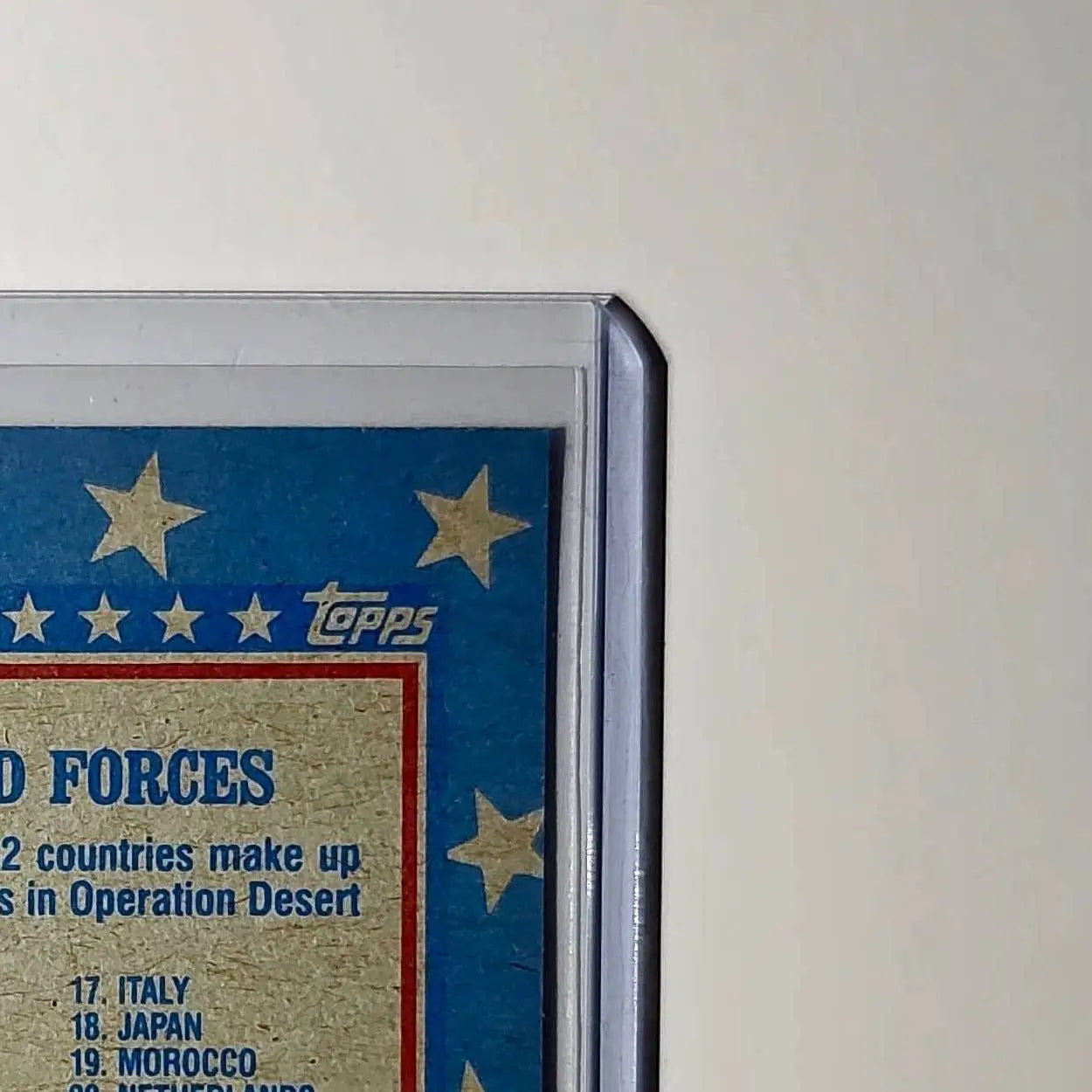 Allied Forces 1991 Topps Desert Storm #146 Card - Non-Sports Card Single