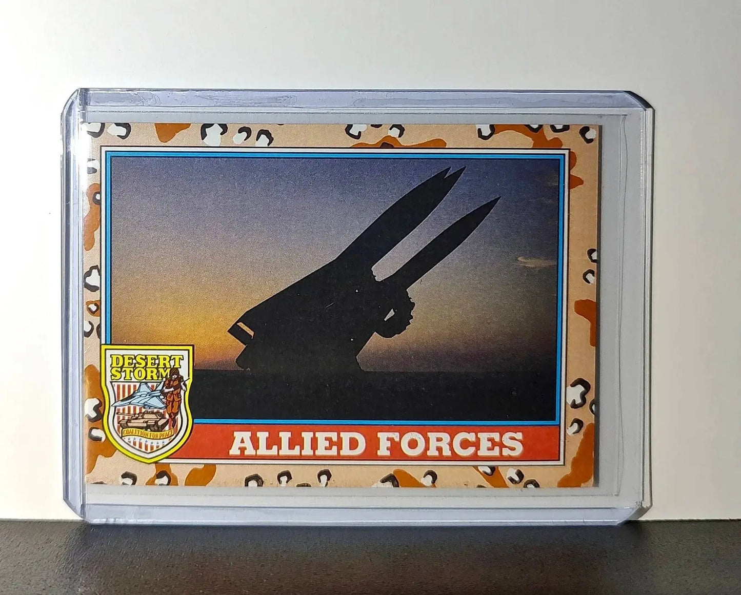 Allied Forces 1991 Topps Desert Storm #146 Card - Non-Sports Card Single
