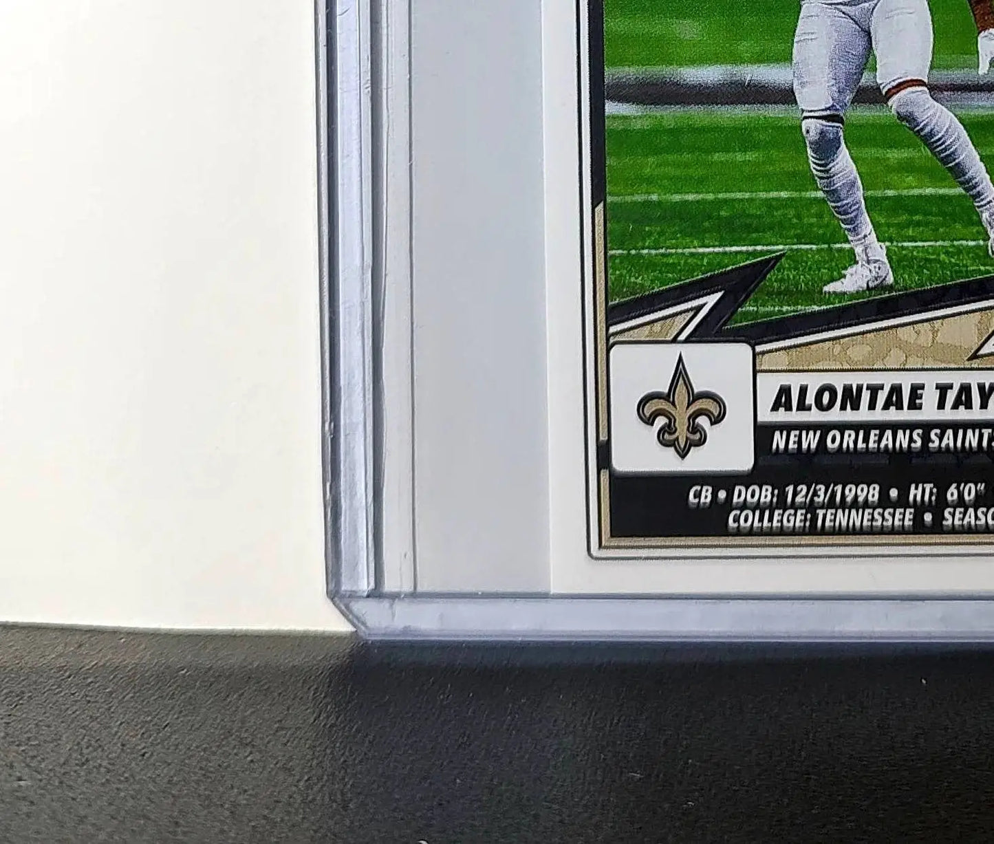 Alontae Taylor 2025 Panini NFL #467 Sticker New Orleans Saints