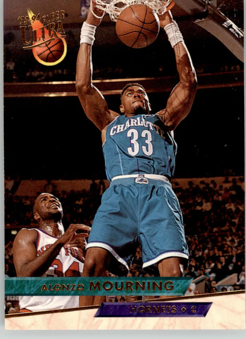 Alonzo Mourning - 1993-94 Ultra - #23 - Basketball - Basketball Card Single