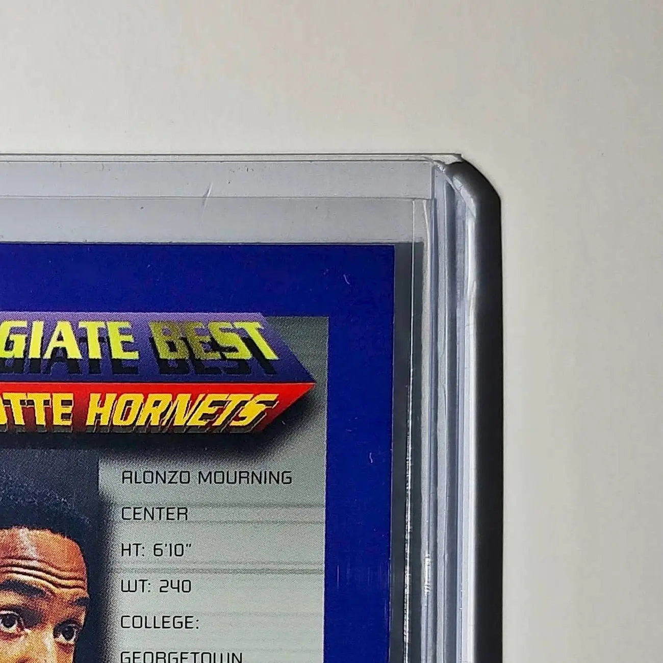 Alonzo Mourning 1994-95 Topps Finest #230 Collegiate Best - Basketball Card Single