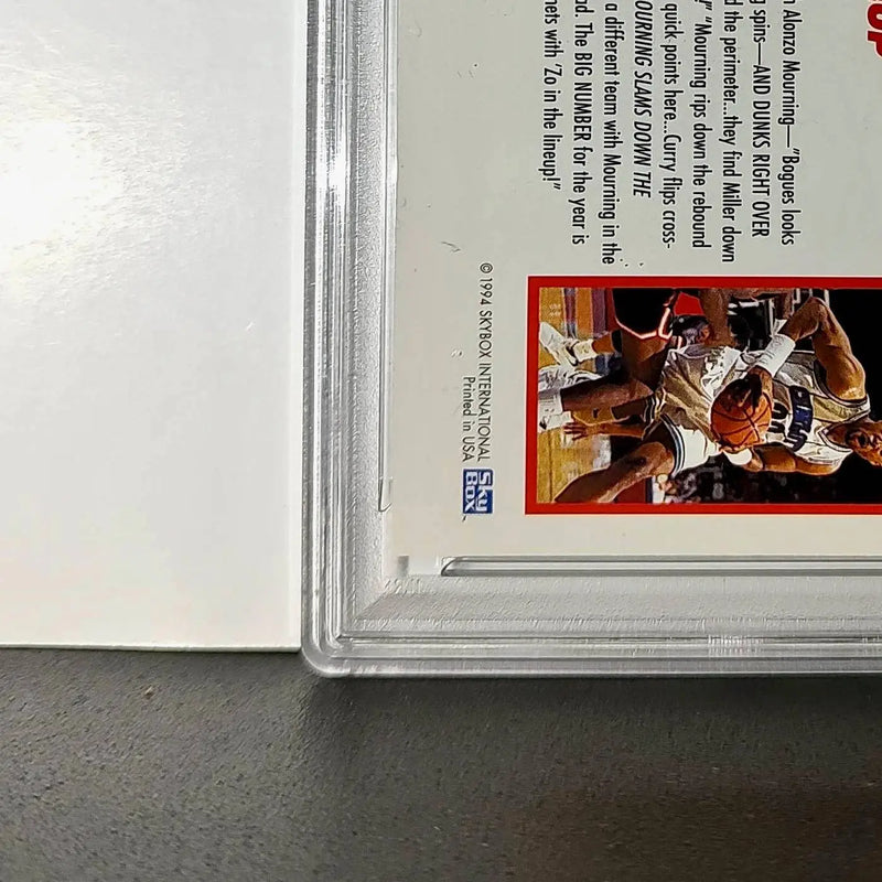 Alonzo Mourning 1994 NBA Hoops Big Numbers #BN11 Rainbow PSA 7 NM