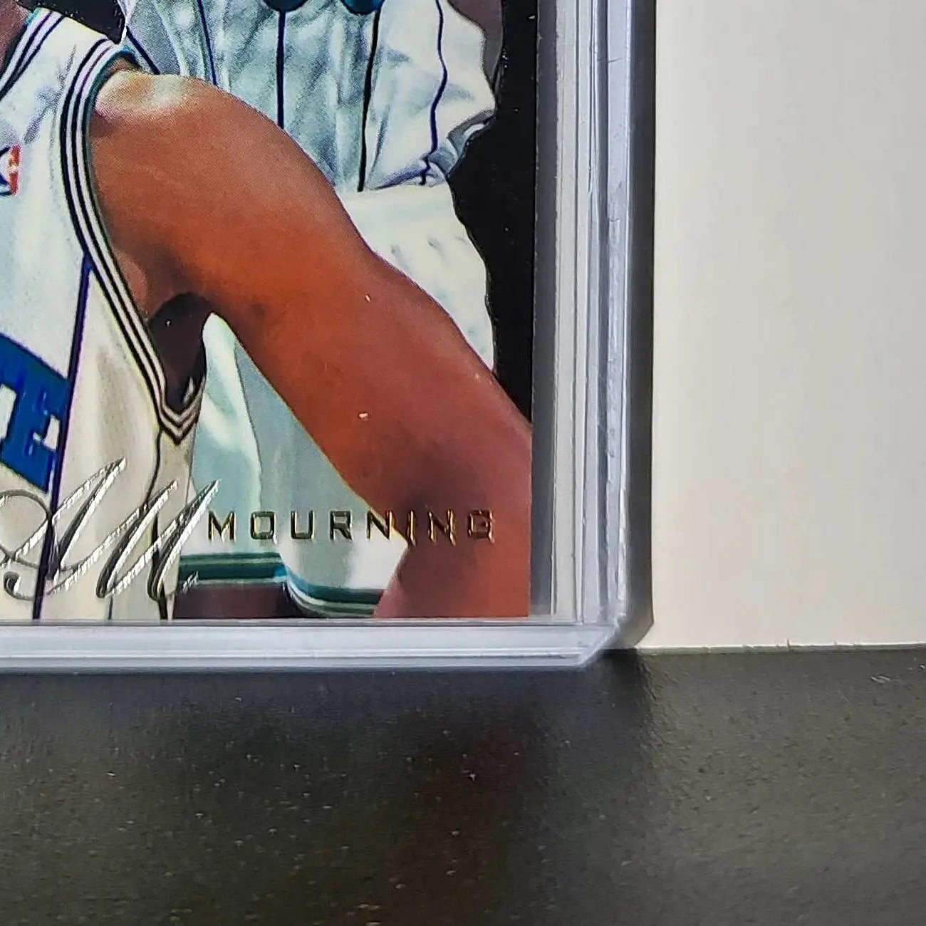 Alonzo Mourning 1995-96 Flair NBA #14 Card Charlotte Hornets