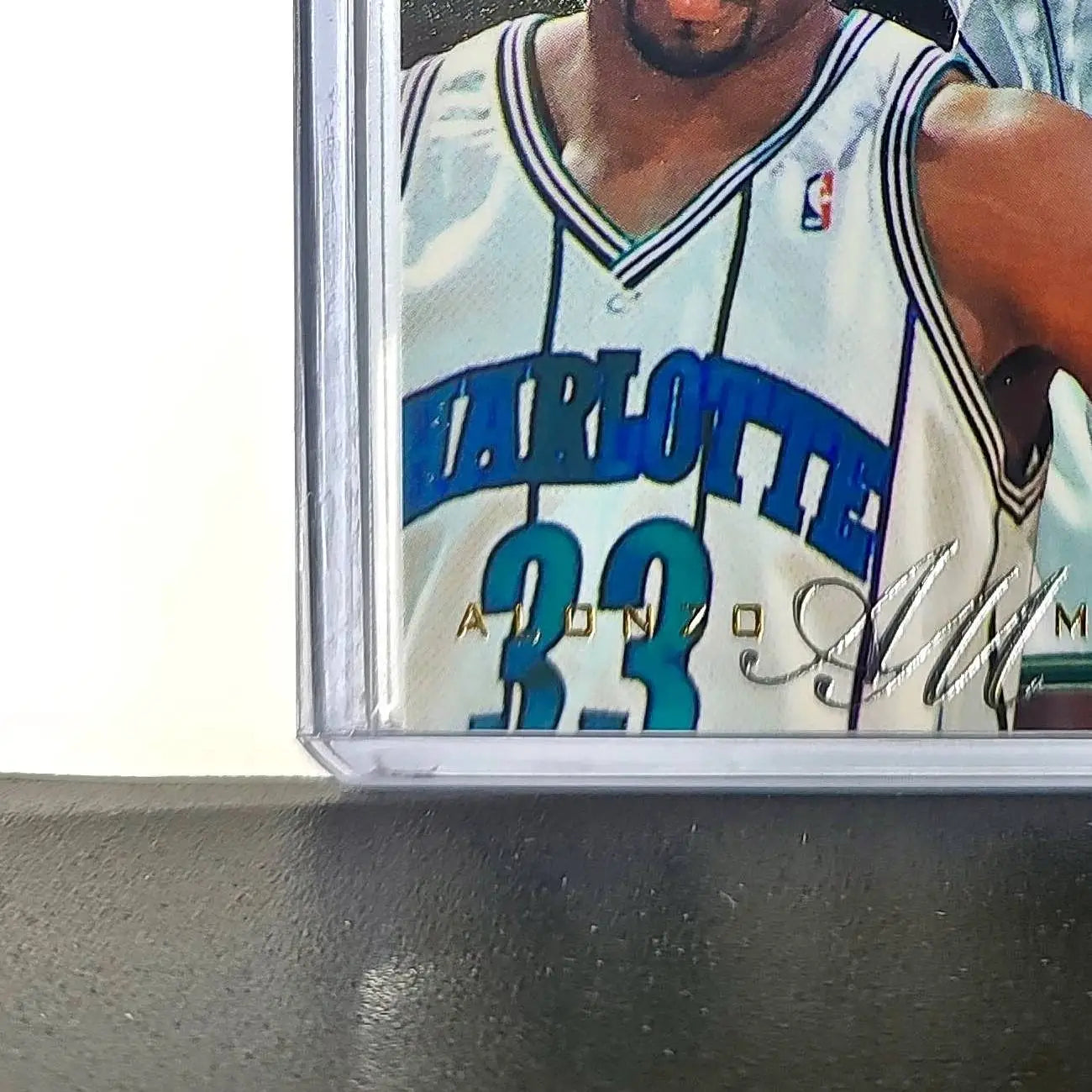 Alonzo Mourning 1995-96 Flair NBA #14 Card Charlotte Hornets