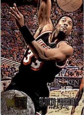 Alonzo Mourning - 1995-96 Metal - #163 - Basketball - Basketball Card Single
