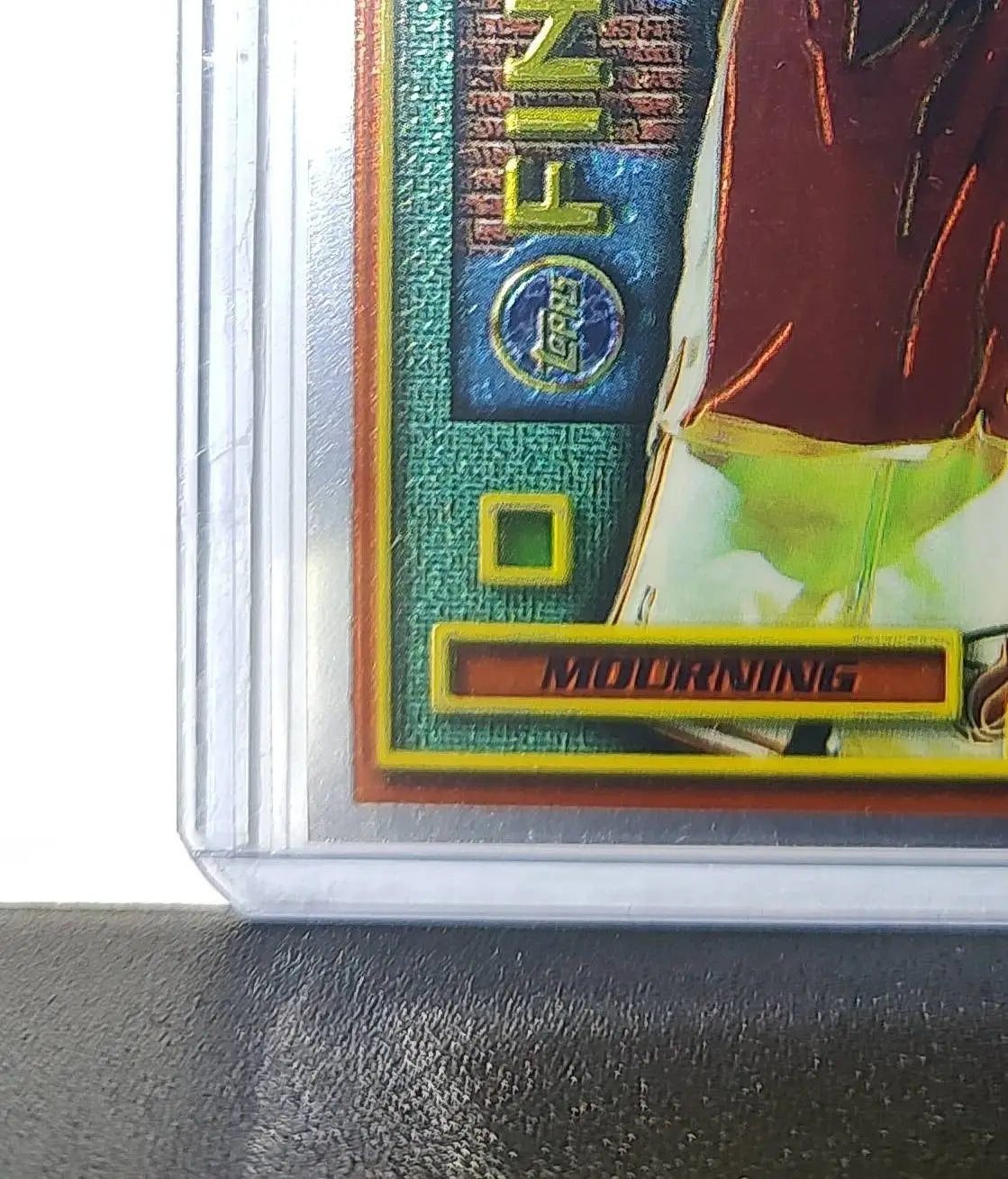 Alonzo Mourning 1995-96 Topps Finest NBA #M23 Mysterly Heat