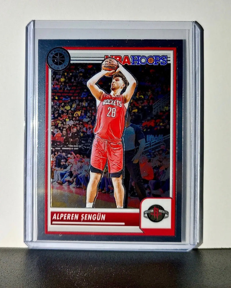 Alperen Sengun 2023-24 Panini Premium Stock NBA Hoops #151 Card Houston Rockets