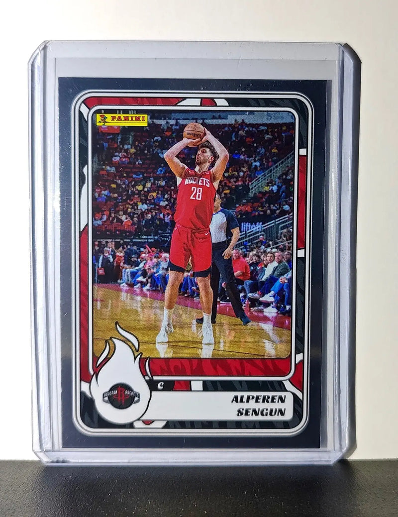 Alperen Sengun 2024-25 Panini NBA #35 Foil Sticker Card Houston Rockets