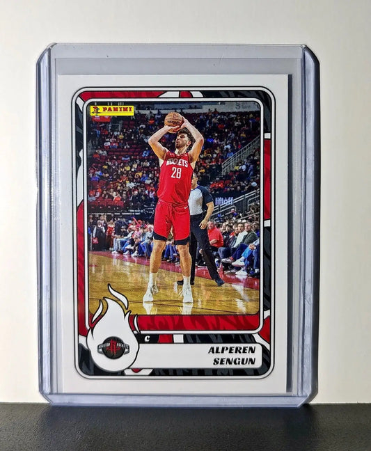 Alperen Sengun 2024-25 Panini NBA #35 Sticker Card Houston Rockets - Basketball Card Single
