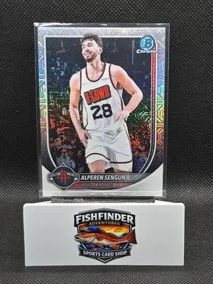 Alperen Sengun 2025-26 Bowman #BCV-133 Mojo Refractor - Basketball Card Single