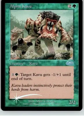 Alpha Kavu - Planeshift - 77 - Foil MP Magic: The Gathering - Magic Card Single