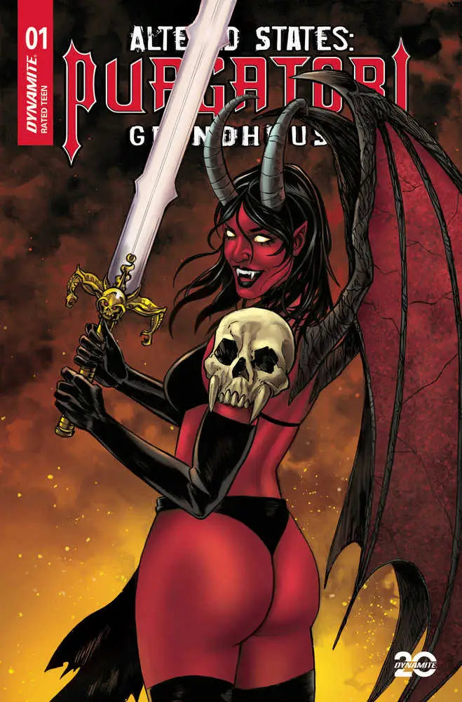 Comic book cover of Altered Purgatori Grindhouse One Shot featuring Purgatori Grindhouse art