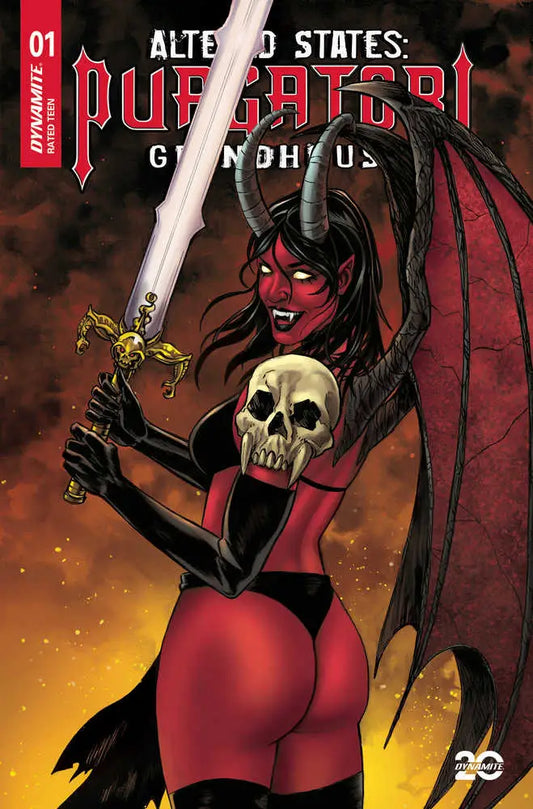 Comic book cover of Altered Purgatori Grindhouse One Shot featuring Purgatori Grindhouse art