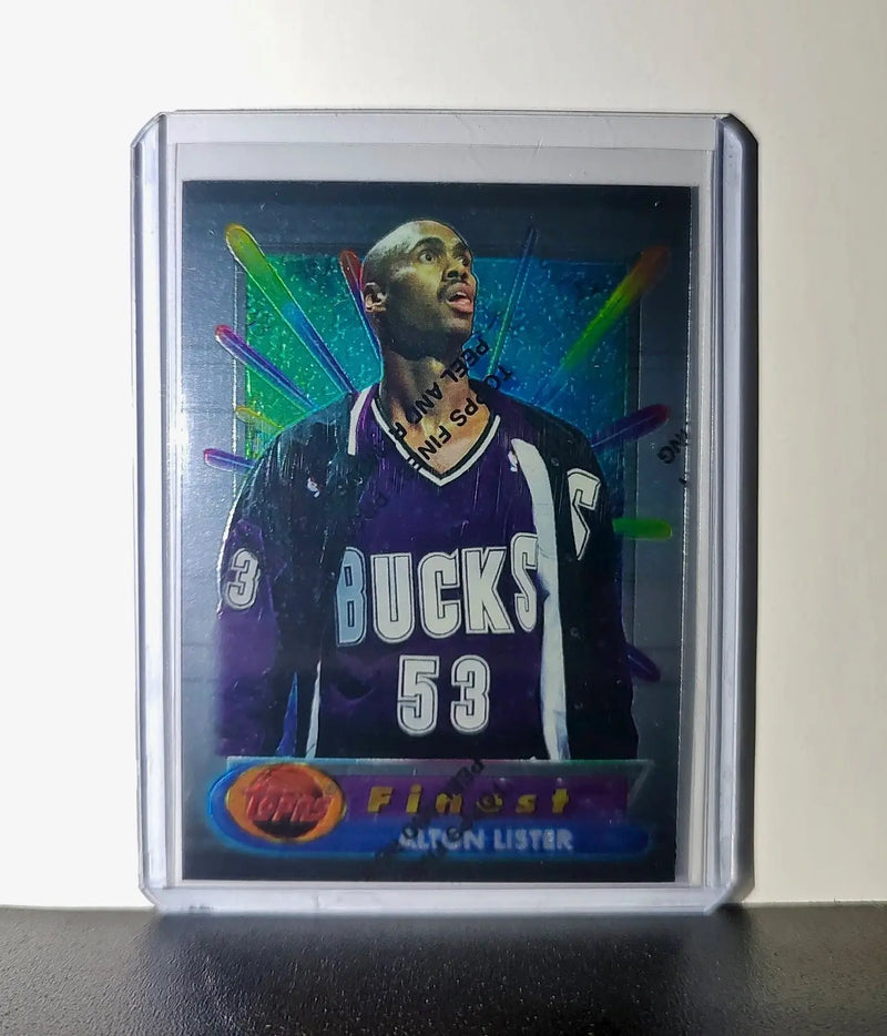 Alton Lister 1994-95 Topps Finest #297 Basketball Card - Basketball Card Single
