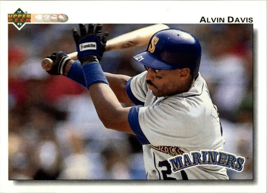 Alvin Davis 1992 Upper Deck MLB #386 Baseball Card Seattle Mariners - Baseball Card Single