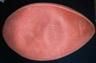 Dallas Cowboys Alvin Harper signed autographed football with textured reddish-brown surface