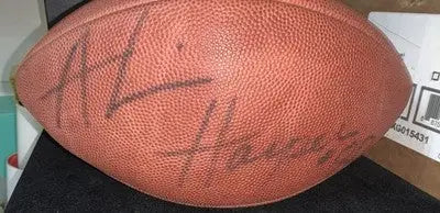 Autographed Dallas Cowboys football signed by Alvin Harper with JSA COA