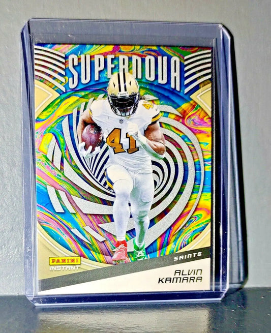 Alvin Kamara 2021 Panini NFL Instant Supernova #16 Football Card 1 of 3357 - Football Card Single