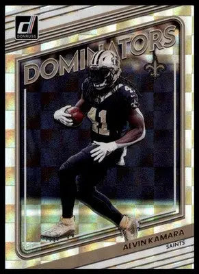 Alvin Kamara 2022 Donruss Dominators #D25 New Orleans Saints - Football Card Single