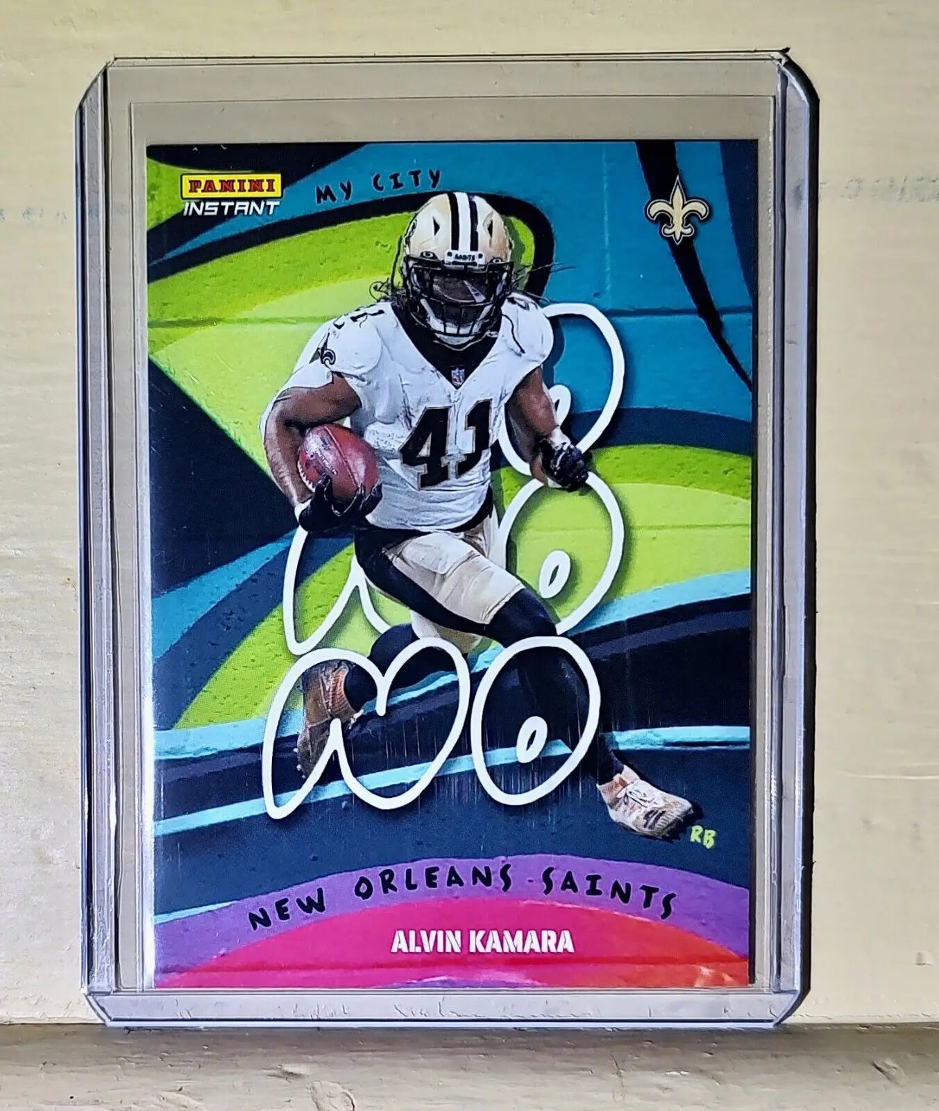 Alvin Kamara 2022 Panini NFL MyCity #23 Football Card 1/1860 - Football Card Single