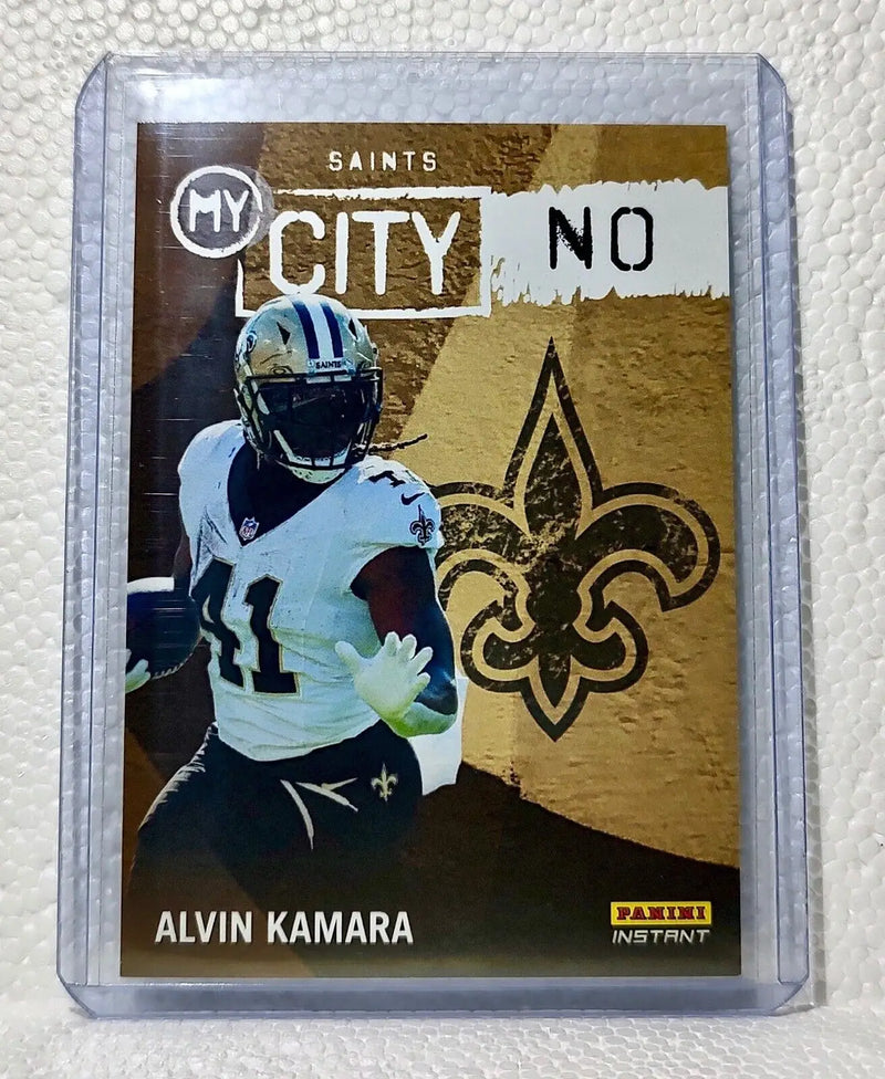 Alvin Kamara 2023 Panini NFL #27 My City Football Card Saints 1/344