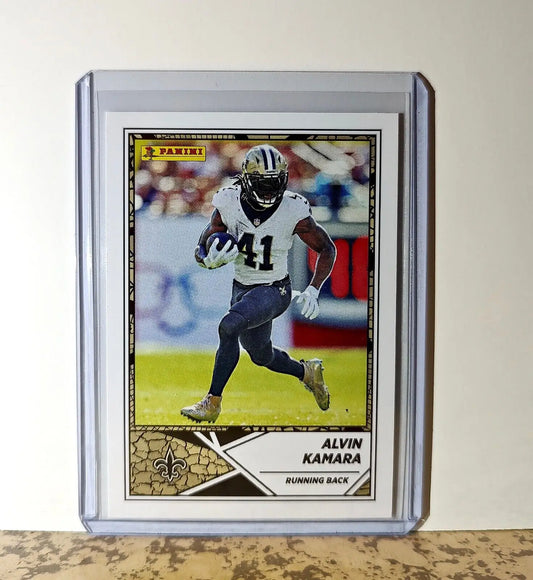 Alvin Kamara 2024 Panini NFL #40 Sticker Card New Orleans Saints - Football Card Single