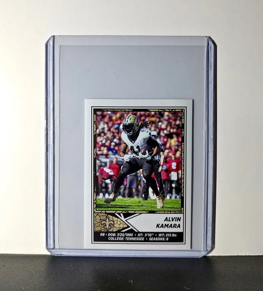 Alvin Kamara 2024 Panini NFL Sticker #460 New Orleans Saints - Football Card Single