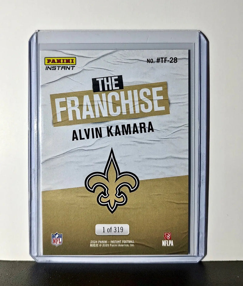 Alvin Kamara 2024 Panini The Franchise NFL #28 Football Card Saints 1 of 319 - Football Card Single
