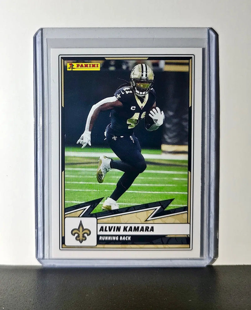 Alvin Kamara 2025 Panini NFL #11 Sticker Card New Orleans Saints