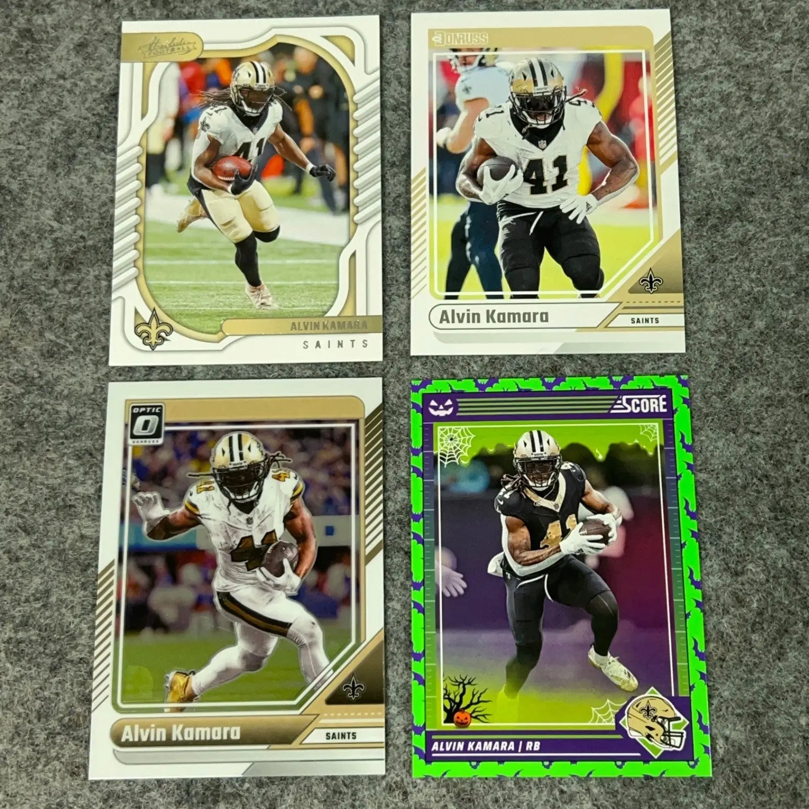 Alvin Kamara New Orleans Saints Football Card 2022 - 2024 You Choose Pick Set - Football Card Single