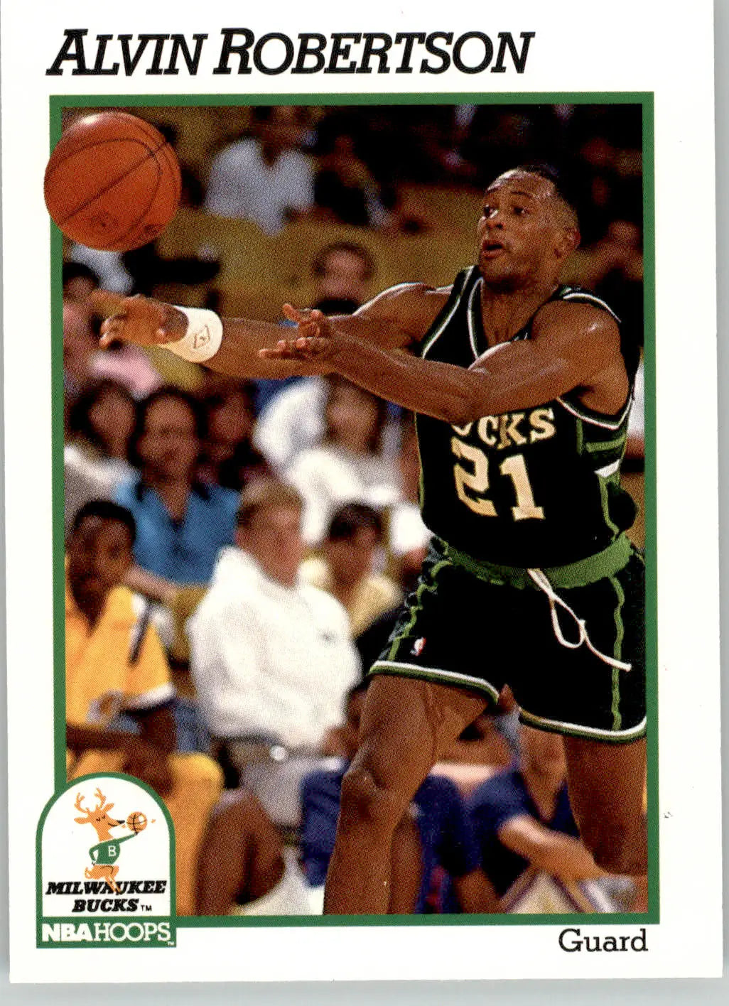 Alvin Robertson - 1991-92 Hoops - #120 - Basketball - Basketball Card Single