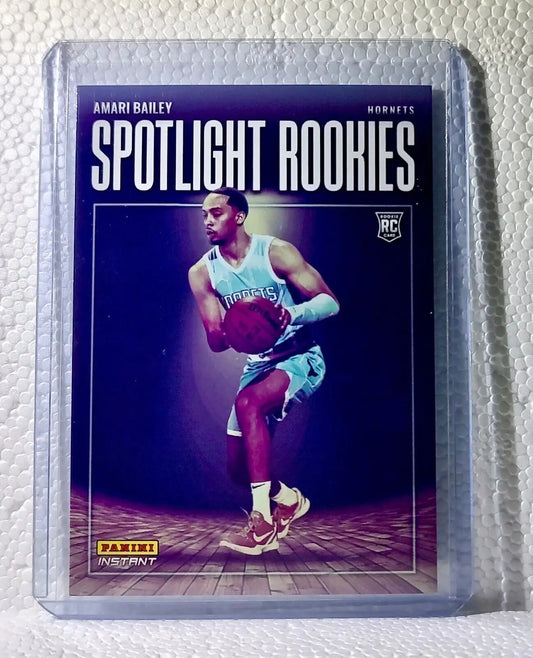 Amari Bailey 2023-24 Panini #35 NBA Spotlight Rookies Basketball Card 1/209 - Basketball Card Single