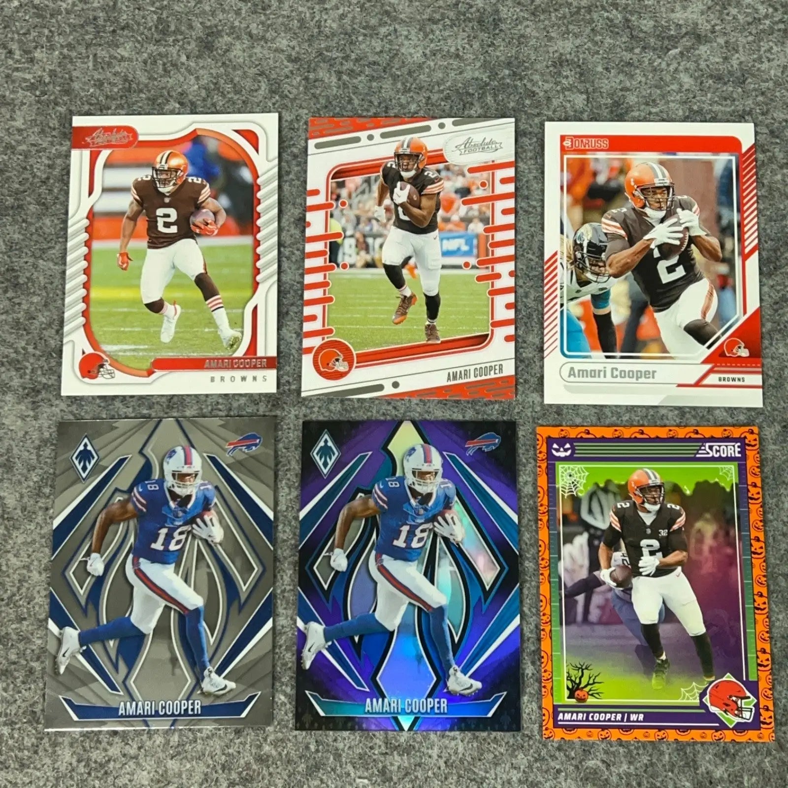 Amari Cooper Cleveland Browns Buffalo Bills 2022 - 2024 You Choose Pick Set - Football Card Single