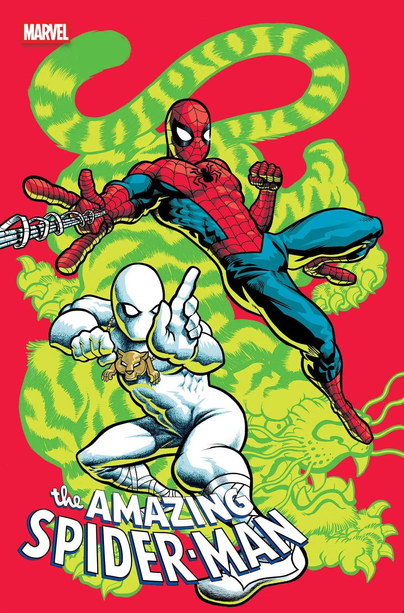 Amazing Spider Man #13 J. Gonzo White Tiger Team Up Variant - Comic Book