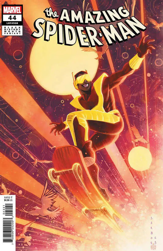 Amazing Spider-Man 44 Karen Darboe Black History Month Variant [Gw] - Back Issues